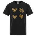 My Full Of Love Overflows Print T Shirt Men Fashion Sweat Tee Clothes Summer Breathable Tops Hop Loose Cotton Luxury T-Shirt.