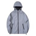 Mens Glow In The Dark Jacket Windbreaker Reflective Jacket Top Men's Clothing.