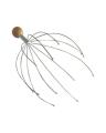 Stainless Steel Head Massager - Silver. 