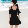 2024 Summer New Suspender Swimsuit Women's Tight Pants One-Piece Swimsuit Indoor Outdoor Swimming.