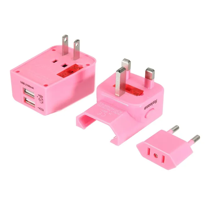 World%20Travel%20Adapter%20Dual%202%20USB%20Plug%20Charger%20Power%20Converter%20Adaptor%20Pink%20-%20Image%207