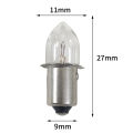 P13.5S Base Bulbs Old Style Flashlight 2.4V 3.6V 4.8V 6V 7.2V 0.4A 0.5A 0.75A Replacement Bulbs Torches Work Lamp. 