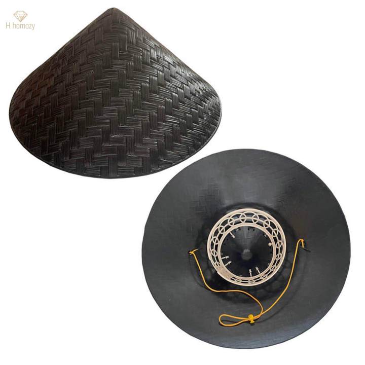 Bamboo%20Braided%20Hat%20Handmade%20Wide%20Brim%20Conical%20Hat%20Sunhat%20Art%20Crafts%20Rice%20Hat%20-%20Image%204