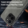 lthmy for OnePlus Nord 6 Supports Magnetic Wireless Charging Casing Retro Leather Phone Case Protection Shockproof Soft Bumper Cases Back Cover.