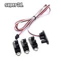 【YIYANGMAOYI111】3D Printer LERDGE Optical Tachometer Limit Light Switch Sensor Switch Module with 1M Cable. 