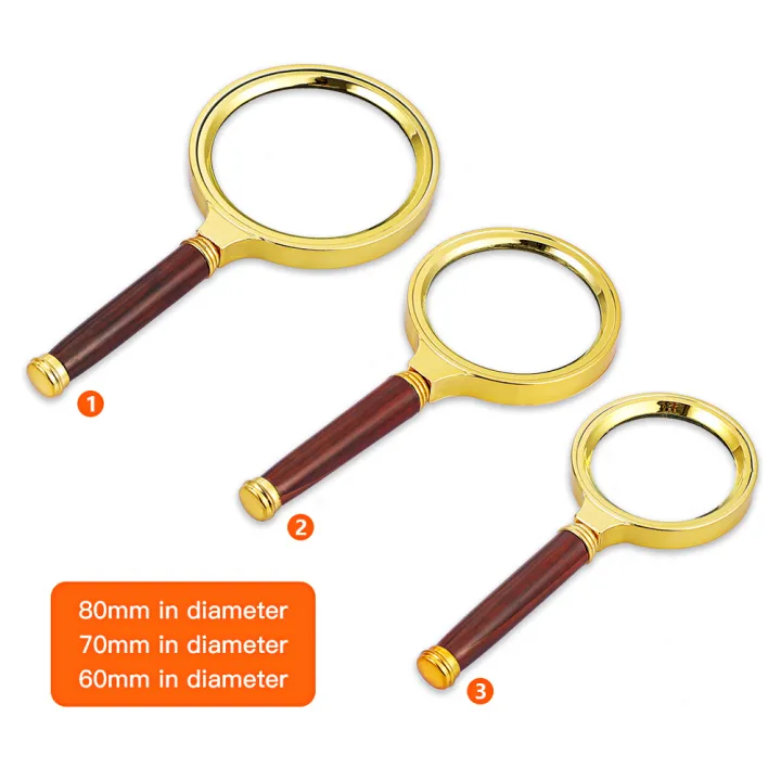 60mm/70mm/80mm%2010X%20Handheld%20Magnifier%20Reading%20Magnifying%20Glass%20High%20Clarity%20Loupe%20For%20Jewelry%20Identification%20Newspaper%20Book%20Maps%20-%20Image%206