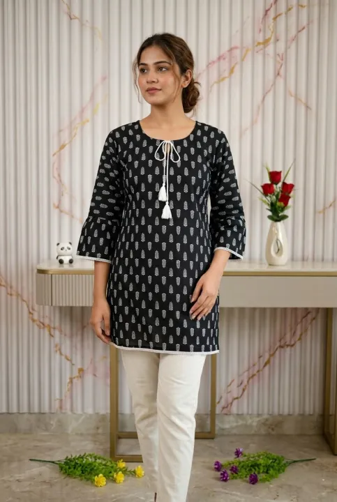M.U.C.Attractive%20one%20piece%20kurti%20from%20the%20new%20collection%20-%20Image%202
