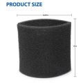 10Pcs Foam Filter Sleeve for Shop Vac 90304 90585, Replacements for Shop Vac Filter, Craftsman Wet Dry Vac Filter. 