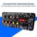 D10-II 12V 24V Car Bluetooth Amplifier Board AUX TF Card USB 30-120W For 4 Ohm 40W Speaker 220V EU Subwoofer Audio Amp Module. 