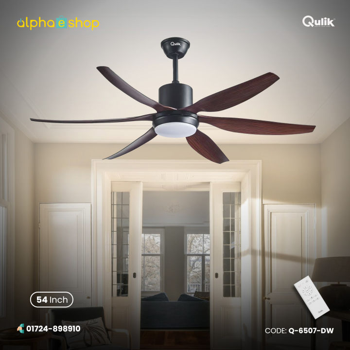 Qulik%20Silex%2066"-%20Modern%20Decorative%20Silent%20ABS%20Blade%20Under%20light%20with%20Remote%20Ceiling%20Fan%20%7C%20Free%20Delivery%20-%20Image%205