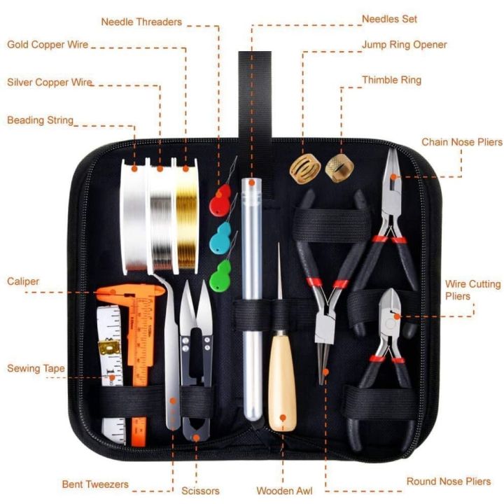 Jewelry%20Making%20Supplies%20Kit%20with%20Jewelry%20Wire,%20Jewelry%20Tools,%20Jewelry%20Pliers%20and%20Jewelry%20Findings%20for%20Jewelry%20Repair%20-%20Image%202