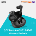 QCY Buds ANC HT15 45dB Adaptive ANC Wireless Earbuds- Time Square.