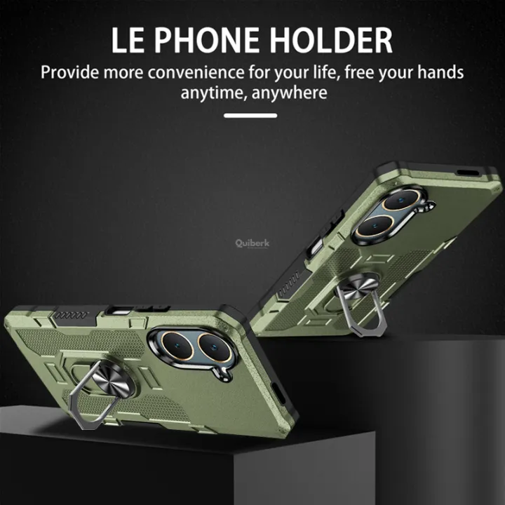 Quiberk%20for%20Vivo%20Y18%20Y18s%204G%20Y28s%205G%20Hard%20Case%20Shockproof%20Armor%20Magnetic%20Ring%20Stand%20Back%20Cover%20-%20Image%203