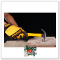 INGCO 8oz Claw hammer With Unique design fiberglass handle HCH81008.
