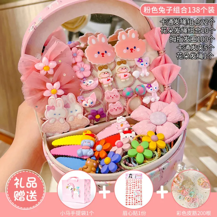 Children's%20Gift%20Set%20Cute%20Little%20Accessories%20Crown%20Jewelry%20Box%20Girl%20Storage%20Clip%20Hair%20Card%20-%20Image%207