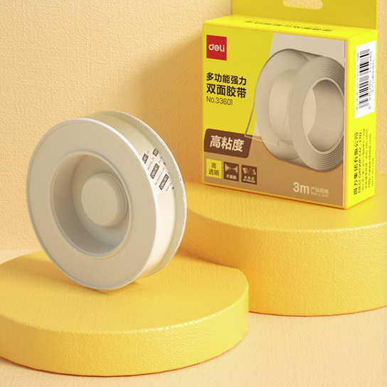 Deli%2033601%20High-Quality%20Double-Sided%20Nano%20Magic%20Tape%203m,%201mm%20Thickness,%20Washable%20Office%20Adhesive%20Tape%20-%20Image%209