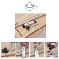 1Pcs Durable Slide Guide Rail T-Track T Slider Fixture Slot Slide 300-600mm T-Slot Track 19 Type 19x9.5mm Aluminium Alloy Woodworking Bench T Slot. 