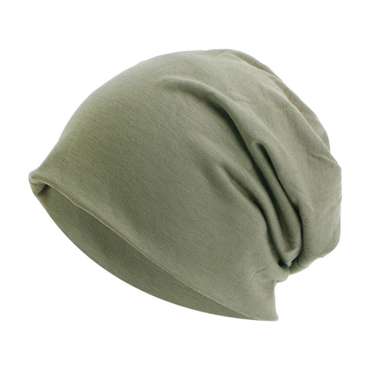 %E3%80%90Buried%20Buzie%E3%80%91Beanie%20Hat%20for%20Women%20Man%20Autumn%20Winter%20Elastic%20Casual%20Solid%20Color%20Slouchy%20Chemo%20Cap%20-%20Image%209
