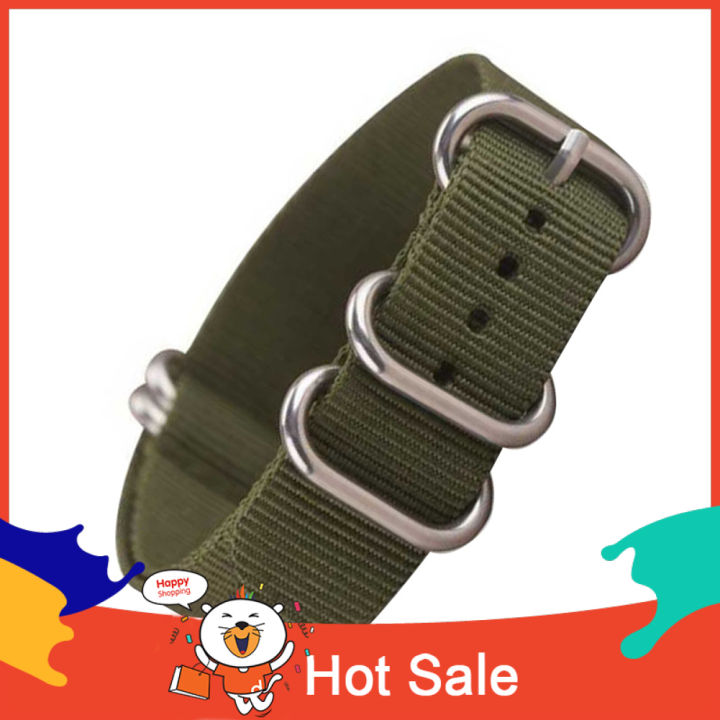 16/18/20/22/24mm%20Replacement%20Nylon%20Universal%20Adjustable%20Watchband%20Wrist%20Strap%20-%20Image%202