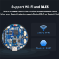 ESP32 XiaoZhi AI Voice Chat Robot 1.75inch Touchscreen Development Board with Speaker Support Voice Recognition.