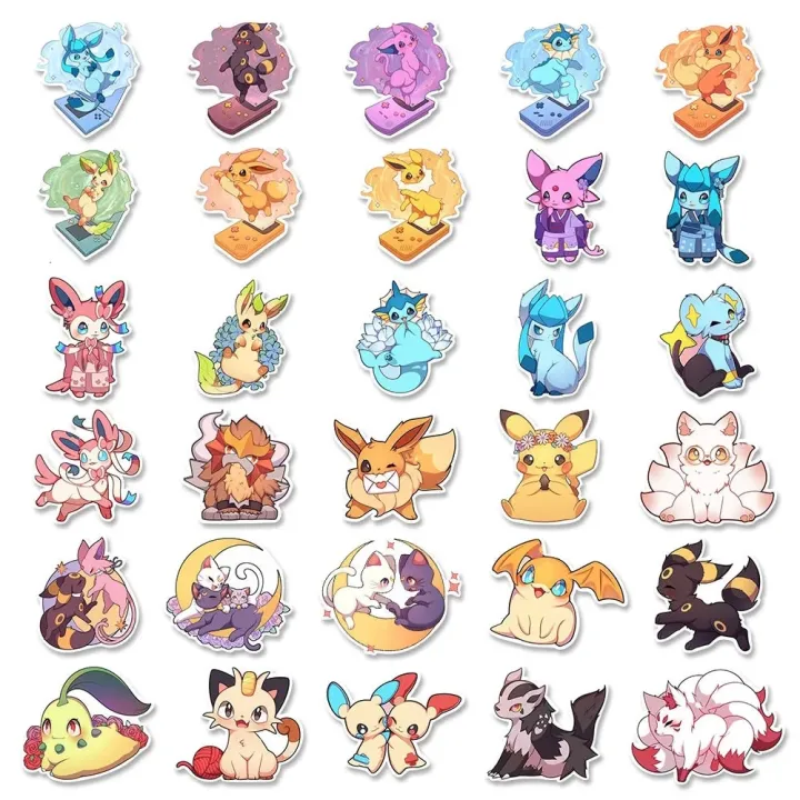10/30/50pcs%20Cute%20Pokemon%20Eevee%20Anime%20Cartoon%20Stickers%20Laptop%20Car%20Motorcycle%20Luggage%20Suitcase%20Classic%20Toy%20Funny%20Decal%20Kid%20Sticker%20-%20Image%206