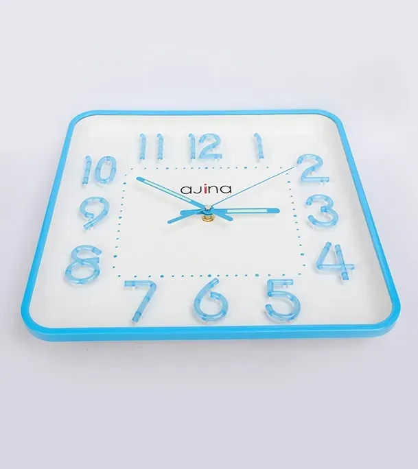 RFL%20Ajina%20Maple%20Digit%20Square%20Wall%20Clock%20Blue%20938912%20-%20Image%202
