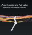 PLASTIC NYLON CABLE TIE LOCK 12" (100 Pcs). 