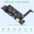 Audio Codec Module for Nano USB Audio Codec Driver-Free Sound Card Speech Synthesis Module. 
