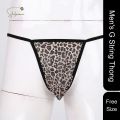 4 Pieces Men’s Low Rise Briefs Underwear Panties T-shaped Back pants Micro Thongs Underpants Lingerie Stylish & Fashionable Seductive T-Back Panties For Mans From Shilpiana By(Red, Black, White, Purple, Pink, Printed - Free Size).
