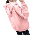 Kawaii Rabbit Ears Hoodie Winter Long Sleeve Blouse Loose Sweatshirt Design Cuff Printed Hooded Sweatshirt Soft Draw String Top. 