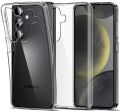 Samsung Galaxy S24 Plus Premium Silicone Case Crystal Clear Soft TPU Ultra-Thin Transparent Flexible Protective Mobile Phone Back Cover.