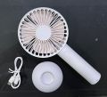N66 Vanity Mirror Small Rechargeable Mini Fan Hand Held Portable Strong Wind. 