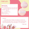 PINKFLASH 2 in 1 Puff Double-Side Use Puff Air cushion Soft Cosmetic Puff Beauty Comfortable Touch makeup Puff Tools. 