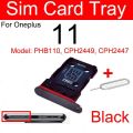 For OnePlus 11 Single / Dual Nano Sim Card Tray Holder Sim Adaptor With Free Sim Ejector Pin Replacement Part. 