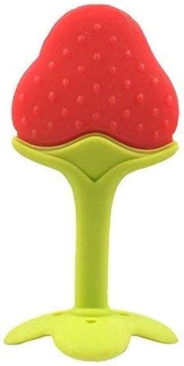 Teething Baby Toy Silicone Teether Chewable Teething Toy Fruit-shaped Teether BPA-Free Teething Toy Newborn Teething Accessory Soothing Baby Teether Dishwasher-Safe Teething Toy Infant Sucking Chew Toy Baby Teething Gift