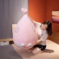 Giant Cute Puffer Fish Plush Toy Stuffed Kawaii Fat Fish Doll Puffers Plushies Soft Hug Pillow Cushion Birthday Gifts Kids Girl.