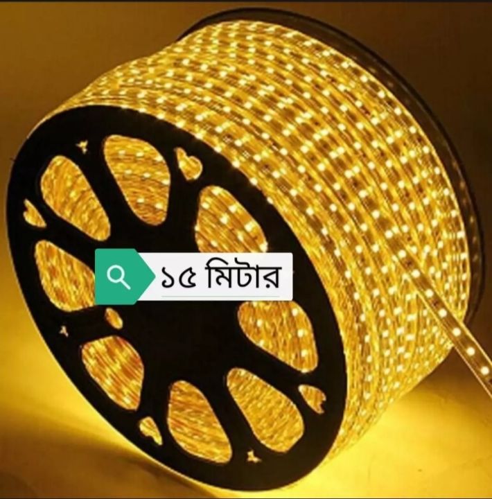 Waterproof%20Led%20Strip%20Light%20With%20Adapter%20Customs%20Golden%20Colour%201-20%20Meter%20Variation%20-%20Rgb%20Light%20-%20Image%203