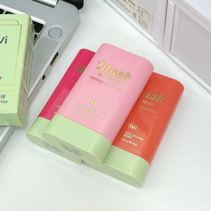 HiVi%20Tinted%20Blush%20Balm%20Facial%20Natural%20Matte%20Blush%20Balm%20Expansion%20Colour%20Highlight%20Contour%20Rouge%20Blush%20Blush%20Stick%20Wholesale%20-%20Image%204