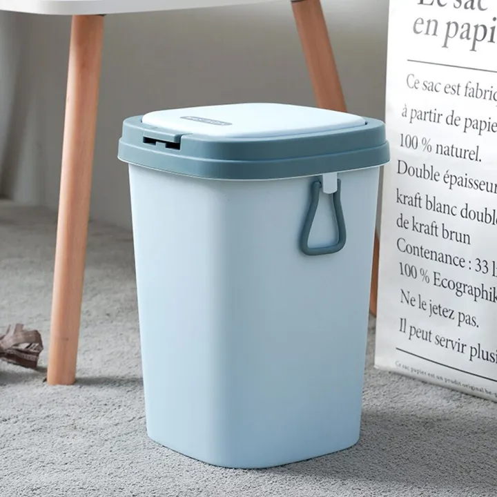 Recycle%20Bin%20Waste%20Basket%20Bathroom%20Small%20Garbage%20Can%20Lid%20Trash%20Press%20Type%20Locking%20Household%20-%20Image%202
