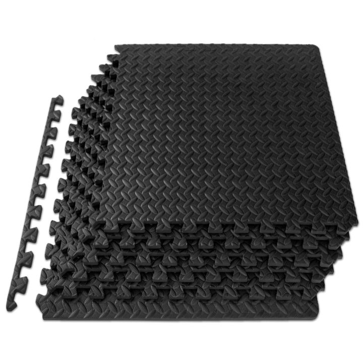 【Customer favorite】 12Pcs Eva Foam Mat Anti-Slip Mat Home Rug Gym Puzzle Exercise Floor Mat Baby Foam Play Interlocking Floor Mat for Home Workout