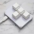 4-key Mini Keyboard Up/Down/Left/Right WASD Axis Mechanical Gaming Keypad Customizable Shortcut Key Game Keyboard Shortcut. 