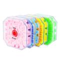 (New)Yfahion Puzzle Early Educational oy ldren ranparent 3d Bead Labyrinth Marble Magic Cube oy.