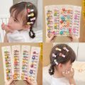 TrendyTrades 10Pcs Set Boxed Clips Korean Cute Cartoon Small Hair Clip Girl Broken Hair Small Grab Clip Baby Bangs Clip Hair Pin Hair Accessories Kids.