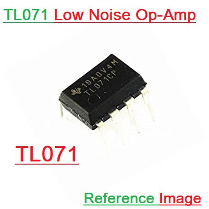 TL071 TL071CP TL071C Low Noise Dual Input Operational Amplifiers Op-Amp IC OPAMP Integrated Circuit DIP-8 8 Pin Dual In Line Package Chip