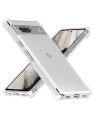 Google Pixel 7A Airbag Silicone Case Crystal Clear Soft Tpu - Transparen. 
