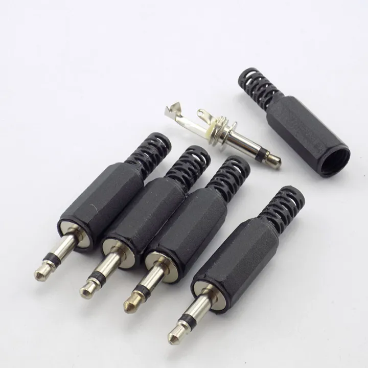 5/10pcs%203.5mm%202/3%20Pole%204%20pole%20mono%20stereo%20Audio%20Connectors%20Jack%20Plug%20Headphone%20Male%20Adapter%203.5mm%203.5%20Male%20Plug%20Wire%20Terminals%2023PH%20-%20Image%204