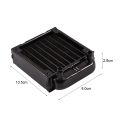 Aluminum Ra/diator Water Cooling Cooler Row 80MM for PC Computer CPU Heat Sink.