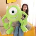 30-60cm Disney Monsters University Mike Wazowski Mr.q Plus Toys Soft Stuffed Cartoon Doll Throw Pillow Room Decorate Kids Gift. 