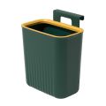 Kitchen Trash Can With Lid Wall Mounted Hanging Trash Bin Litter Holder Cabinet Door Bathroom Garbage Bin Counter Bins Dustbin. 