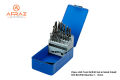 25Pcs HSS Twist Drill Bit Set With Hard Metal Case (1mm-13mm). 